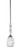Uptowne One Light Mini Pendant in Aged Silver (200|320-AS-4165)