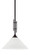 Uptowne One Light Mini Pendant in Dark Granite (200|320-DG-316)