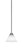 Paramount One Light Mini Pendant in Brushed Nickel (200|3401-BN-311)