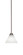 Paramount One Light Mini Pendant in Brushed Nickel (200|3401-BN-312)