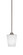Paramount One Light Mini Pendant in Brushed Nickel (200|3401-BN-4031)