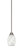 Paramount One Light Mini Pendant in Brushed Nickel (200|3401-BN-4165)