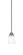 Paramount One Light Mini Pendant in Brushed Nickel (200|3401-BN-460)
