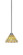 Paramount One Light Mini Pendant in Brushed Nickel (200|3401-BN-9415)