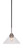 Paramount One Light Mini Pendant in Matte Black & Brushed Nickel (200|3401-MBBN-304)