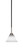 Paramount One Light Mini Pendant in Matte Black & Brushed Nickel (200|3401-MBBN-311)