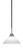 Paramount One Light Mini Pendant in Matte Black & Brushed Nickel (200|3401-MBBN-314)
