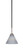 Paramount One Light Mini Pendant in Matte Black & Brushed Nickel (200|3401-MBBN-4052)