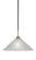 Paramount One Light Pendant in Matte Black & Brushed Nickel (200|3401-MBBN-411)