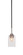 Paramount One Light Mini Pendant in Matte Black & Brushed Nickel (200|3401-MBBN-530)