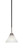 Paramount One Light Mini Pendant in Matte Black & Brushed Nickel (200|3401-MBBN-7145)