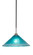 Paramount One Light Pendant in Matte Black & Brushed Nickel (200|3401-MBBN-715)