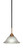 Paramount One Light Mini Pendant in Matte Black & Brass (200|3401-MBBR-731)