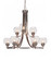 Paramount Nine Light Chandelier in Brushed Nickel (200|3409-BN-4100)