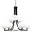 Paramount Nine Light Chandelier in Matte Black & Brushed Nickel (200|3409-MBBN-212)