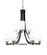 Paramount Nine Light Chandelier in Matte Black & Brushed Nickel (200|3409-MBBN-4061)