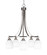 Paramount Five Light Chandelier in Brushed Nickel (200|3415-BN-4021)