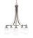 Paramount Five Light Chandelier in Brushed Nickel (200|3415-BN-4061)