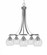 Paramount Five Light Chandelier in Brushed Nickel (200|3415-BN-4102)