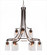 Paramount Nine Light Chandelier in Brushed Nickel (200|3419-BN-300)