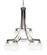 Paramount Nine Light Chandelier in Brushed Nickel (200|3419-BN-615)