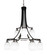 Paramount Nine Light Chandelier in Matte Black & Brushed Nickel (200|3419-MBBN-4021)