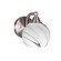 Paramount One Light Wall Sconce in Brushed Nickel (200|3421-BN-4109)