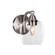 Paramount One Light Wall Sconce in Brushed Nickel (200|3421-BN-4810)