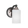 Paramount One Light Wall Sconce in Matte Black & Brushed Nickel (200|3421-MBBN-4061)