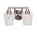 Paramount Two Light Bath Bar in Brushed Nickel (200|3422-BN-210)