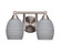 Paramount Two Light Bath Bar in Brushed Nickel (200|3422-BN-4022)