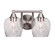 Paramount Two Light Bath Bar in Brushed Nickel (200|3422-BN-4812)