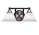 Paramount Two Light Bath Bar in Matte Black & Brushed Nickel (200|3422-MBBN-311)