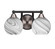Paramount Two Light Bath Bar in Matte Black & Brushed Nickel (200|3422-MBBN-4109)