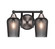 Paramount Two Light Bath Bar in Matte Black & Brushed Nickel (200|3422-MBBN-4252)