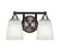 Paramount Two Light Bath Bar in Matte Black & Brushed Nickel (200|3422-MBBN-460)