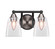Paramount Two Light Bath Bar in Matte Black & Brushed Nickel (200|3422-MBBN-461)