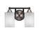 Paramount Two Light Bath Bar in Matte Black & Brushed Nickel (200|3422-MBBN-531)