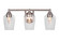 Paramount Three Light Bath Bar in Brushed Nickel (200|3423-BN-210)