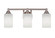 Paramount Three Light Bath Bar in Brushed Nickel (200|3423-BN-310)
