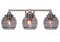 Paramount Three Light Bath Bar in Brushed Nickel (200|3423-BN-5112)
