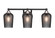 Paramount Three Light Bath Bar in Matte Black & Brushed Nickel (200|3423-MBBN-4252)