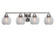 Paramount Four Light Bath Bar in Brushed Nickel (200|3424-BN-4102)