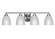 Paramount Four Light Bath Bar in Brushed Nickel (200|3424-BN-500)