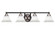 Paramount Four Light Bath Bar in Matte Black & Brushed Nickel (200|3424-MBBN-311)