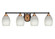 Paramount Four Light Bath Bar in Matte Black & Brass (200|3424-MBBR-615)