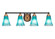 Paramount Four Light Bath Bar in Matte Black & Brass (200|3424-MBBR-725)