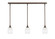 Any Three Light Linear Pendalier in Bronze (200|36-BRZ-615)
