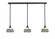 Any Three Light Linear Pendalier in Dark Granite (200|36-DG-9485)