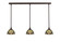Any Three Light Linear Pendalier in Dark Granite (200|36-DG-9945)